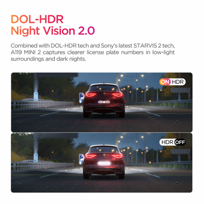 VIOFO A119 MINI2 DASH CAM