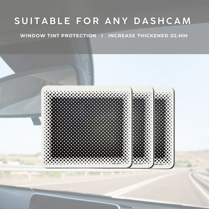 Dash Cam Static Film / Electrostatic Sticker (New Grid Type)