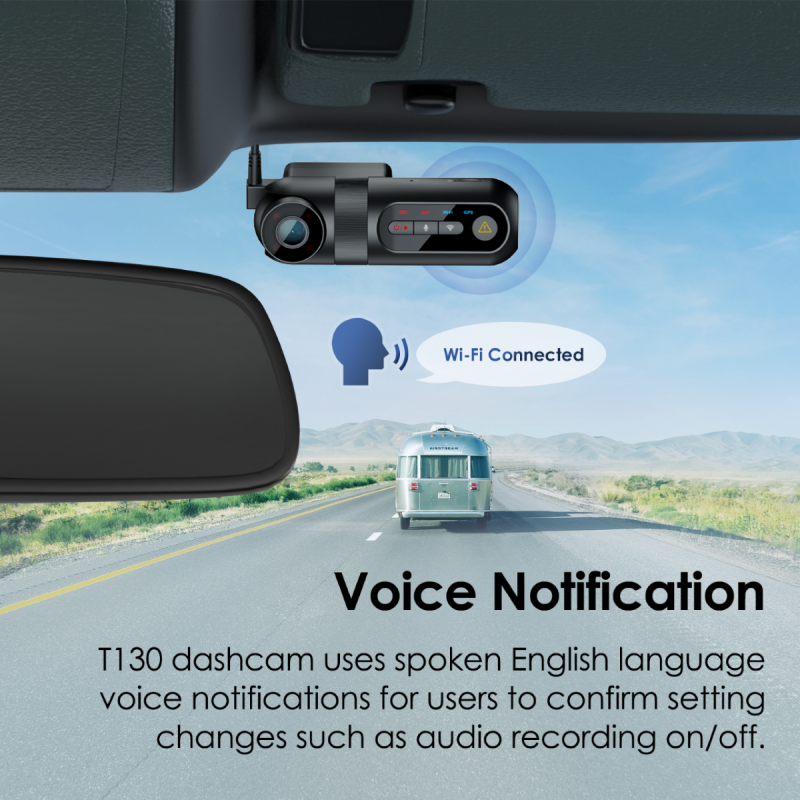 VIOFO T130 3 CHANNEL DASH CAM