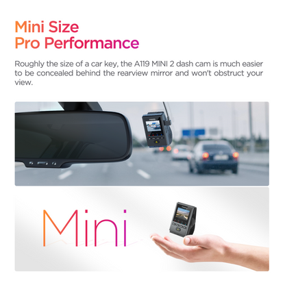 VIOFO A119 MINI2 DASH CAM