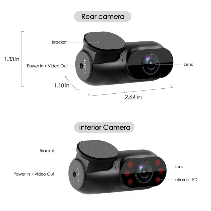 VIOFO A139 PRO 3CH DASH CAM I 4K HDR I STARVIS 2