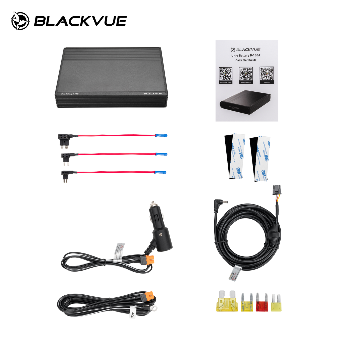 What in the box _Blackvue Battery pack