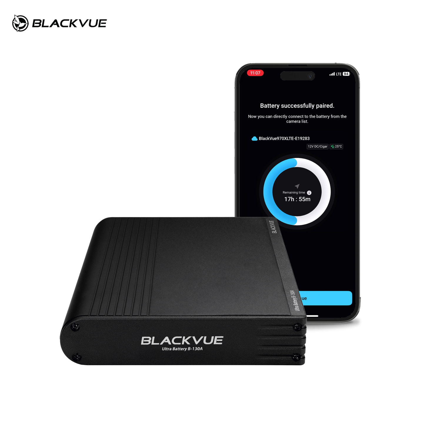 Battery pack for dash cam