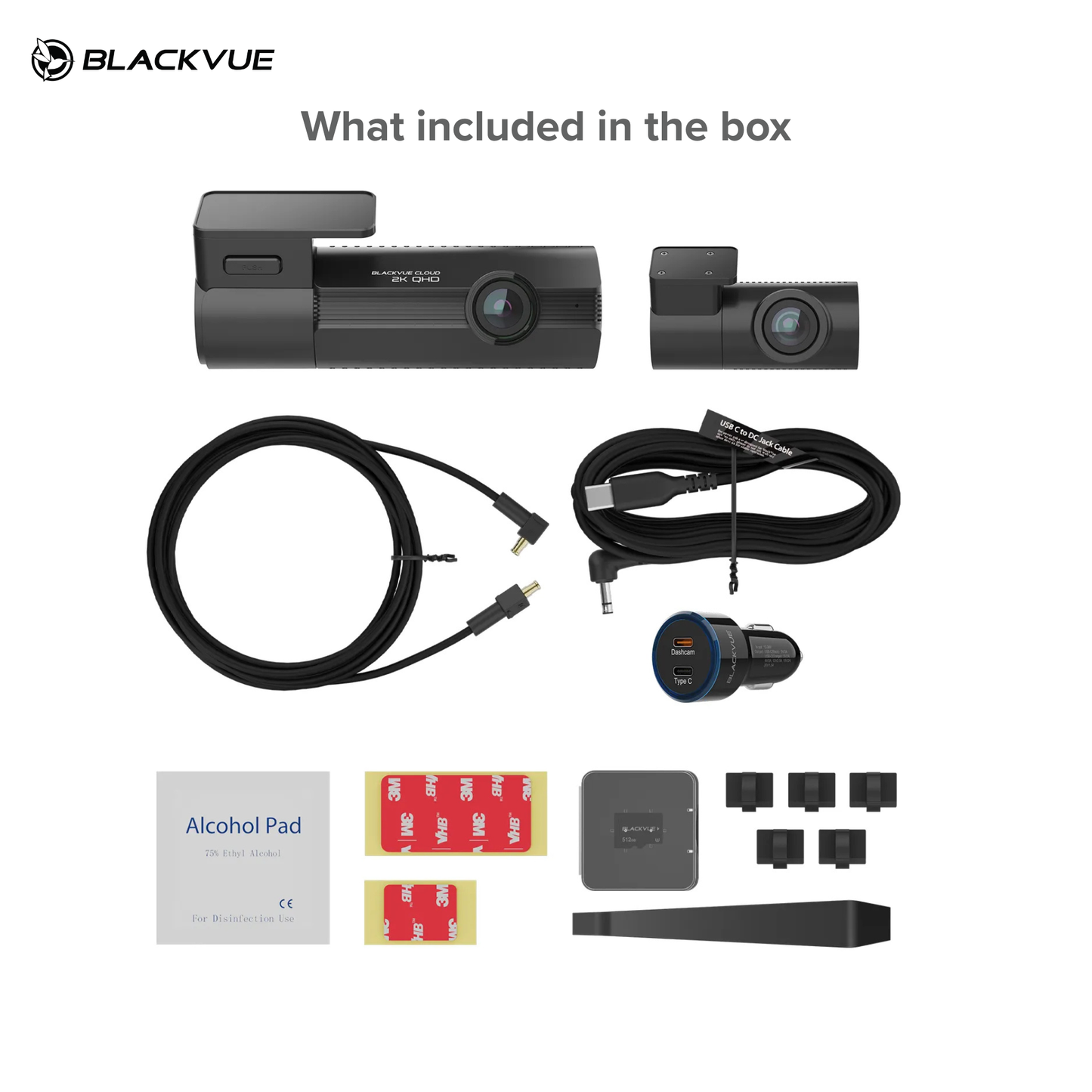 Blackvue Elite8-What in the box