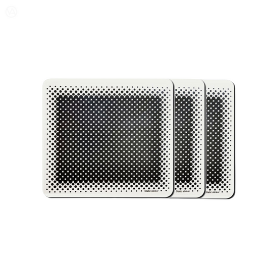 Dash Cam Static Film / Electrostatic Sticker (Grid)