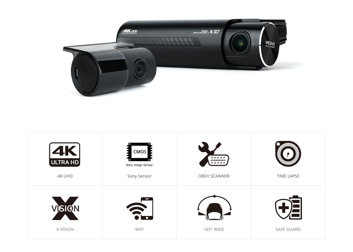 IROAD X10 DASH CAM MY