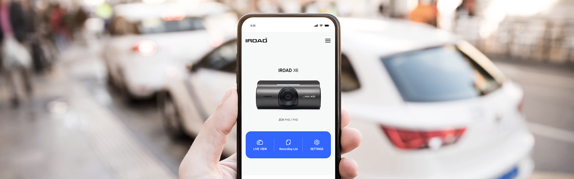 IROAD X6 DASH CAM APPS